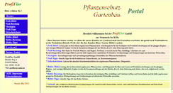 Desktop Screenshot of profiflor.de