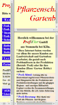 Mobile Screenshot of profiflor.de